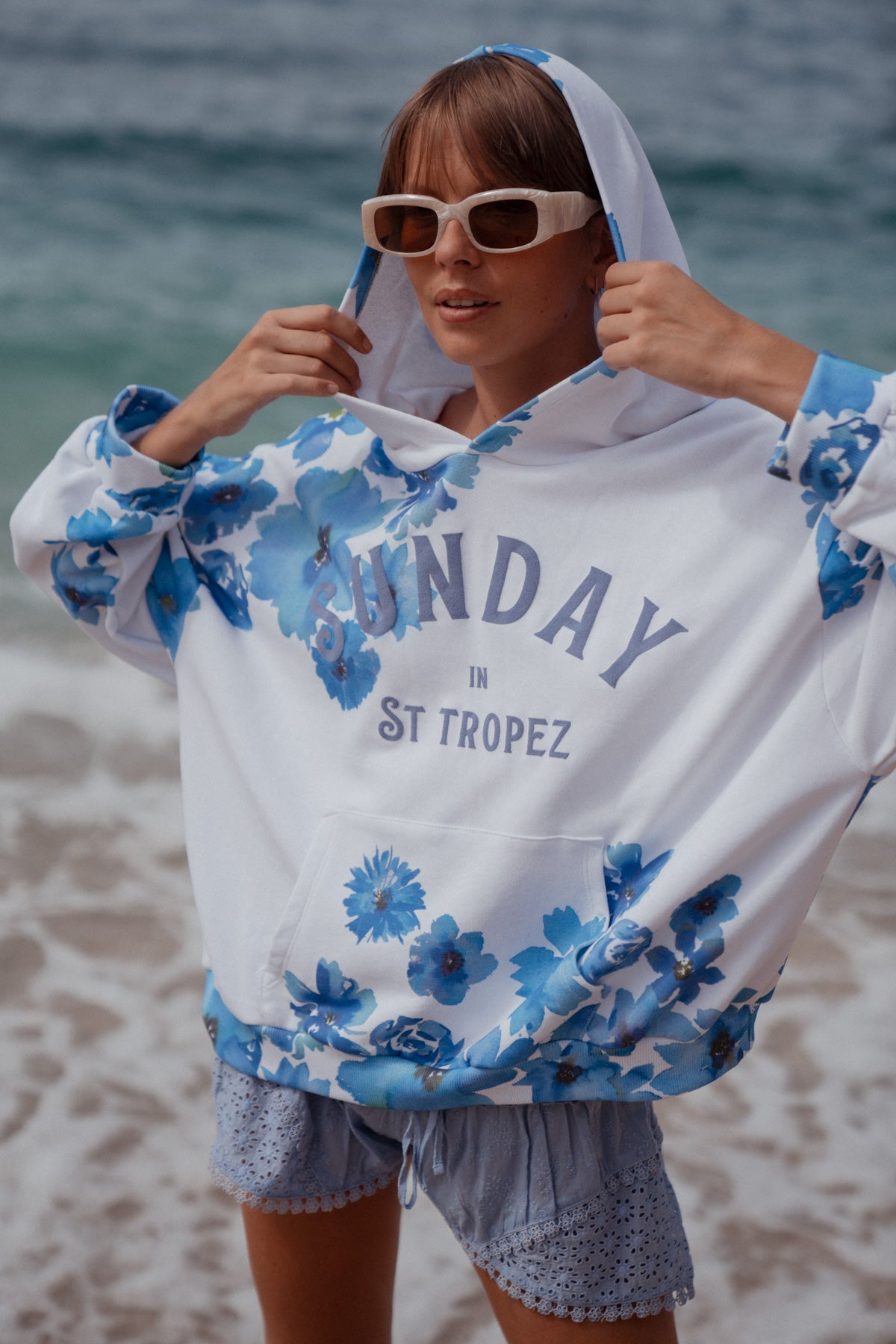 haakje Wanorde zwaan Manama Sweater Blue – Sunday St Tropez