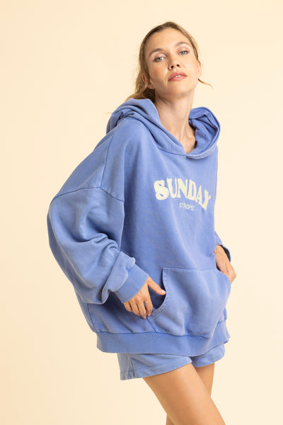 Manama Hoodie Blue