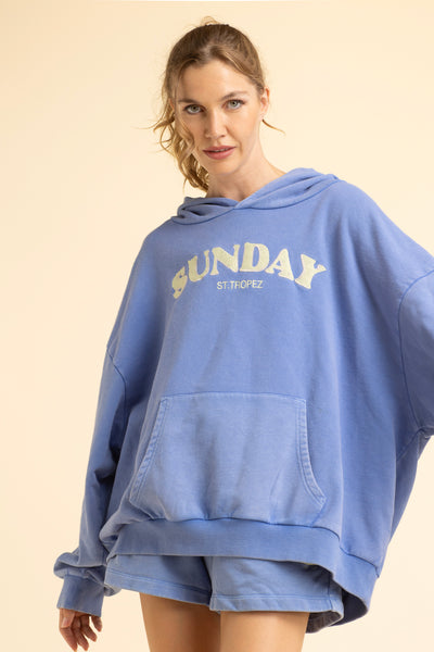 Manama Hoodie Blue