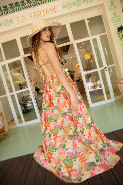 Robe Brazilia à Fleurs